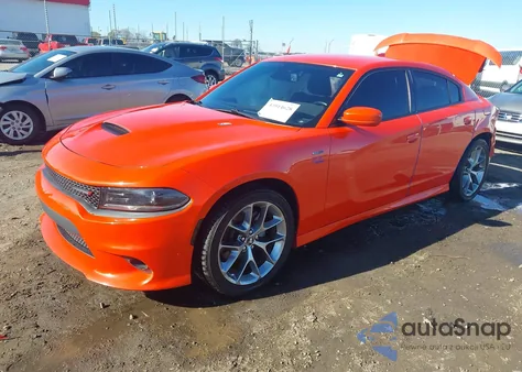 2022 Dodge Charger Gt Rwd из США, поврежденный, VIN 2C3CDXHG1NH176140
